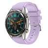 Strap-it® Strap-it Huawei Watch GT 2 Silikonarmband (Lila) Strap-it® Strap-it Huawei Watch GT 2 Silikonarmband (Lila)