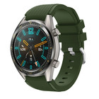 Strap-it® Strap-it Huawei Watch GT 2 Silikonarmband (Armeegrün)