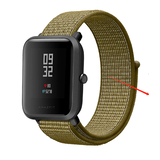 Strap-it® Xiaomi Amazfit Bip Armband Nylon (Olive) Strap-it® Xiaomi Amazfit Bip Armband Nylon (Olive)