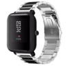 Strap-it® Strap-it Xiaomi Amazfit Bip Gliederarmband (Silber / Schwarz) Strap-it® Strap-it Xiaomi Amazfit Bip Gliederarmband (Silber / Schwarz)
