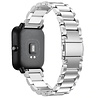 Strap-it® Strap-it Xiaomi Amazfit Bip Gliederarmband (Silber) Strap-it® Strap-it Xiaomi Amazfit Bip Gliederarmband (Silber)