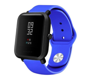 Strap-it® Xiaomi Amazfit Bip Sportarmband (Blau) Strap-it® Xiaomi Amazfit Bip Sportarmband (Blau)