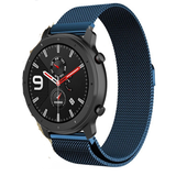 Strap-it® Xiaomi Amazfit GTR Milanese Armband (Blau)