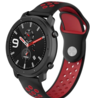 Strap-it® Strap-it Xiaomi Amazfit GTR Sportarmband (Schwarz / Rot) Strap-it® Strap-it Xiaomi Amazfit GTR Sportarmband (Schwarz / Rot)