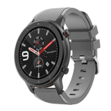 Strap-it® Xiaomi Amazfit GTR Armband Silikon (Grau)