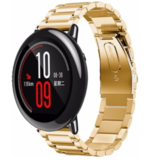 Strap-it® Xiaomi Amazfit Pace Gliederarmband (Gold)