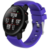 Strap-it® Xiaomi Amazfit Pace Armband Silikon (Lila)