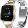 Strap-it® Strap-it Garmin Venu (SQ) Gliederband (Silber / Gold) Strap-it® Strap-it Garmin Venu (SQ) Gliederband (Silber / Gold)