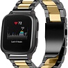 Strap-it® Strap-it Garmin Venu (SQ) Gliederarmband (Schwarz / Gold) Strap-it® Strap-it Garmin Venu (SQ) Gliederarmband (Schwarz / Gold)