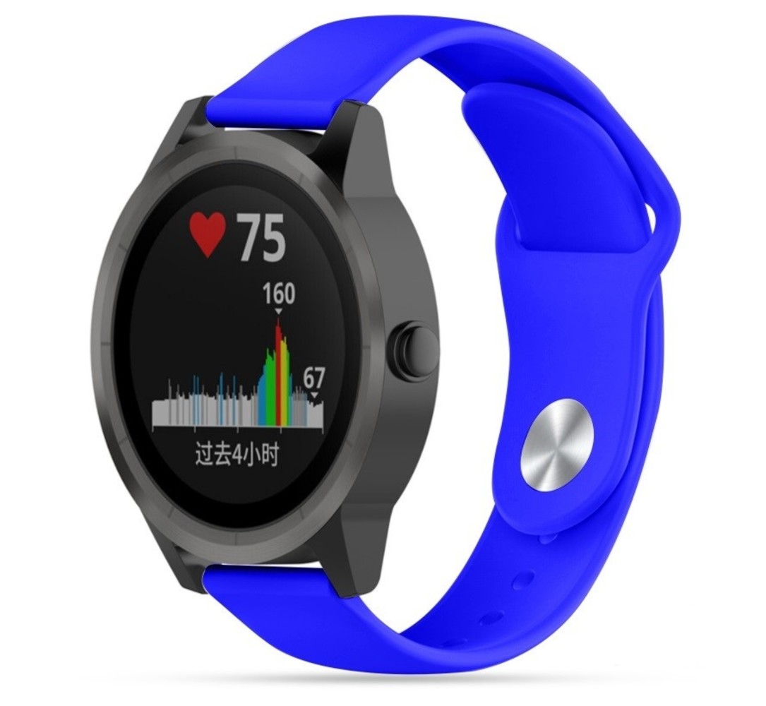 Strap-it® Strap-it Garmin Vivoactive 3 Sportband (Blau) Strap-it® Strap-it Garmin Vivoactive 3 Sportband (Blau)