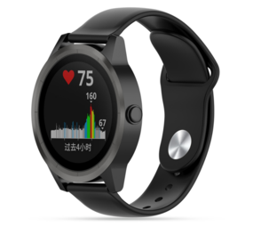 Strap-it® Garmin Vivoactive 3 Sportband (Schwarz) Strap-it® Garmin Vivoactive 3 Sportband (Schwarz)