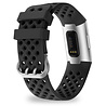 Strap-it® Strap-it Fitbit Charge 3 Silikonband mit Löchern (Schwarz) Strap-it® Strap-it Fitbit Charge 3 Silikonband mit Löchern (Schwarz)
