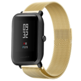 Strap-it® Xiaomi Amazfit Bip Milanese Armband (Gold)