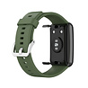 Strap-it® Strap-it Huawei Watch Fit Silikonarmband (Dunkelgrün) Strap-it® Strap-it Huawei Watch Fit Silikonarmband (Dunkelgrün)