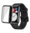 Strap-it® Strap-it Huawei Watch Fit TPU-Schutzhülle (Schwarz)