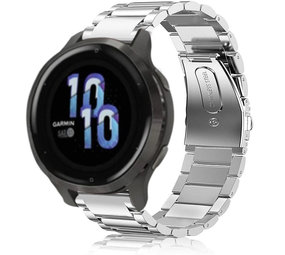 Strap-it® Garmin Venu 2s Stahlband - 40mm - Silber Strap-it® Garmin Venu 2s Stahlband - 40mm - Silber