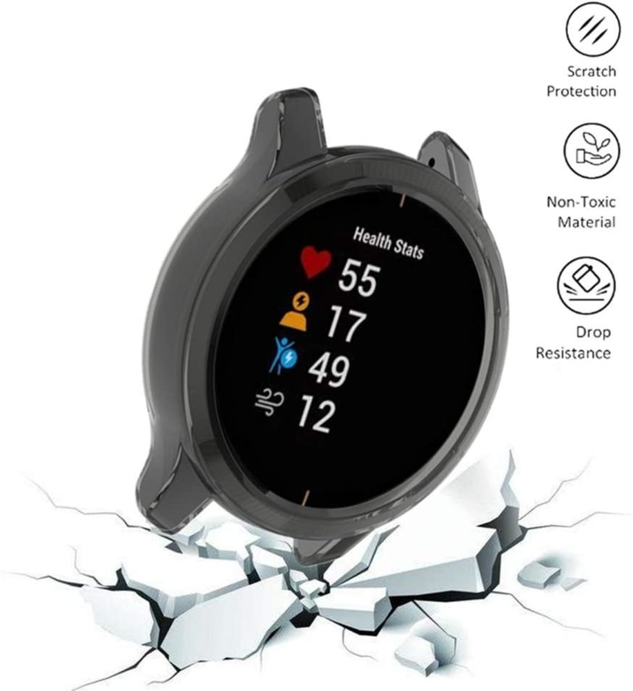 Strap-it® Strap-it Garmin Venu 2 TPU-Schutzhülle (Schwarz) Strap-it® Strap-it Garmin Venu 2 TPU-Schutzhülle (Schwarz)