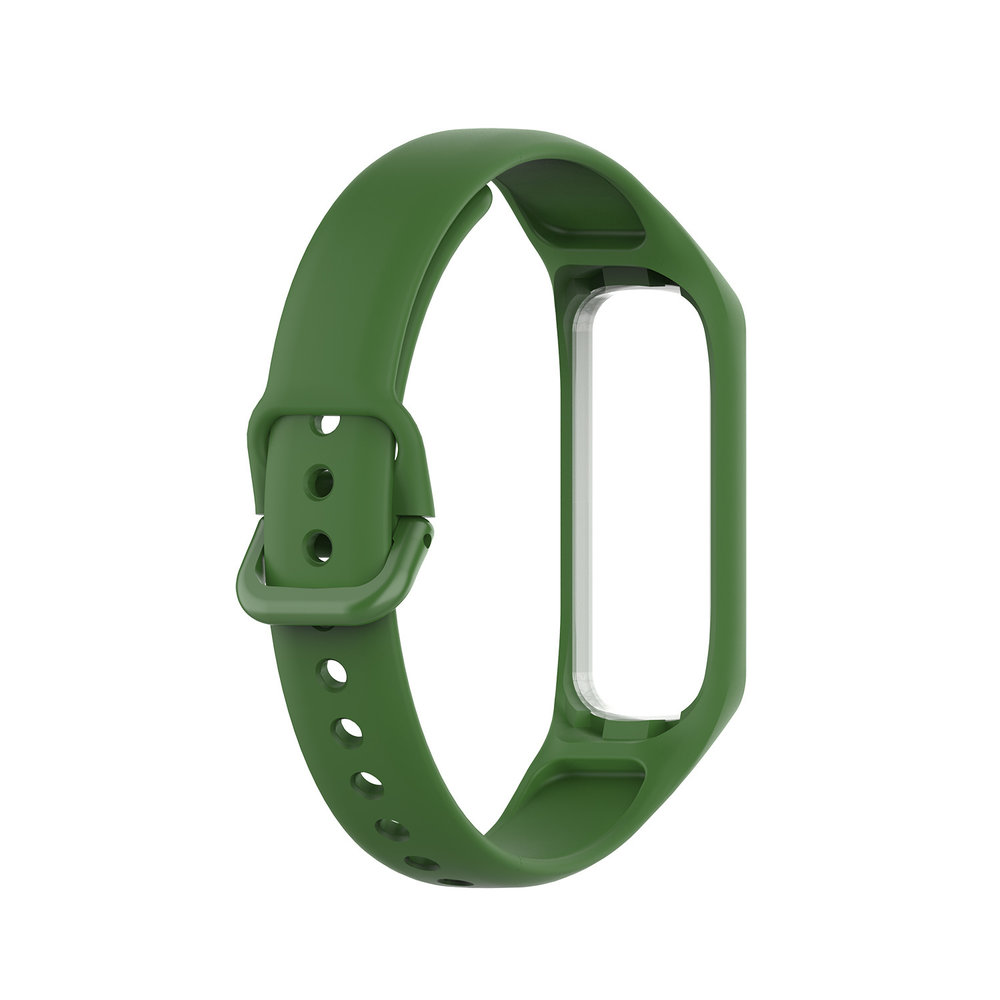 Strap-it® Strap-it Samsung Galaxy Fit 2 Silikonarmband (Dunkelgrün)