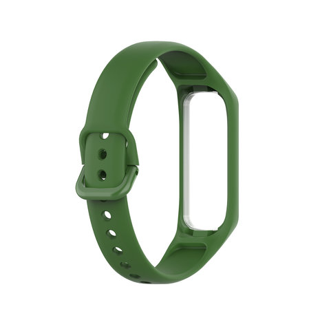 Strap-it® Strap-it Samsung Galaxy Fit 2 Silikonarmband (Dunkelgrün)