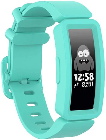 Strap-it® Strap-it Fitbit Ace 2 Silikonarmband (Aqua) Strap-it® Strap-it Fitbit Ace 2 Silikonarmband (Aqua)