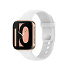Strap-it® Strap-it Oppo Watch Silikonarmband (Weiß) Strap-it® Strap-it Oppo Watch Silikonarmband (Weiß)