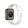 Strap-it® Strap-it Oppo Watch Silikonarmband (Weiß) Strap-it® Strap-it Oppo Watch Silikonarmband (Weiß)