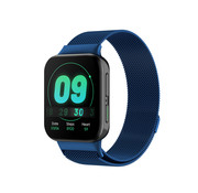 Strap-it® Oppo Watch Milanese Armband (Blau)