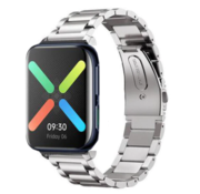 Strap-it® Oppo Watch Stahlband (Silber)