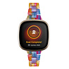Strap-it® Strap-it Fitbit Versa 3 Resinarmband (Bunt) Strap-it® Strap-it Fitbit Versa 3 Resinarmband (Bunt)