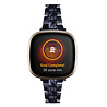 Strap-it® Strap-it Fitbit Versa 3 Resinarmband (Schwarz/Weiß) Strap-it® Strap-it Fitbit Versa 3 Resinarmband (Schwarz/Weiß)