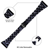 Strap-it® Strap-it Fitbit Versa 3 Resinarmband (Schwarz/Weiß) Strap-it® Strap-it Fitbit Versa 3 Resinarmband (Schwarz/Weiß)