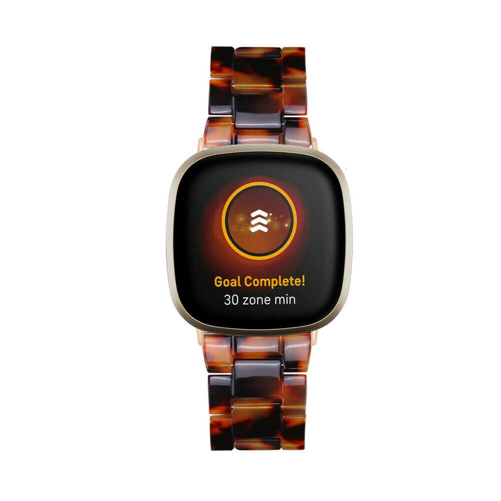 Strap-it® Strap-it Fitbit Sense Resinarmband (Lava) Strap-it® Strap-it Fitbit Sense Resinarmband (Lava)