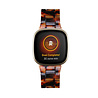 Strap-it® Strap-it Fitbit Sense Resinarmband (Lava)
