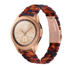 Strap-it® Samsung Galaxy Watch 42mm Resinarmband (Lava) Strap-it® Samsung Galaxy Watch 42mm Resinarmband (Lava)