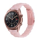 Strap-it® Strap-it Samsung Galaxy Watch 3 41mm Resinarmband (Rosa)