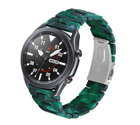 Strap-it® Samsung Galaxy Watch 3 45mm Resinarmband (Grün) Strap-it® Samsung Galaxy Watch 3 45mm Resinarmband (Grün)