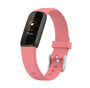 Strap-it® Fitbit Luxe Silikonarmband (Pink)