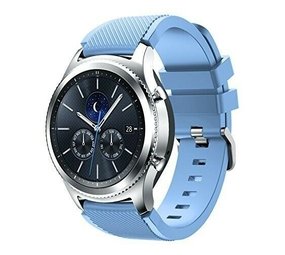 Strap-it® Samsung Gear S3 Silikonarmband (Sandblau) Strap-it® Samsung Gear S3 Silikonarmband (Sandblau)