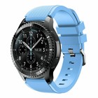 Strap-it® Strap-it Samsung Galaxy Watch 46mm Silikonarmband (Sandblau)