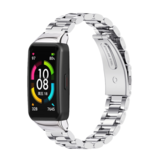 Strap-it® Huawei Band 6 Stahlband (Silber) Strap-it® Huawei Band 6 Stahlband (Silber)