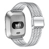 Strap-it® Strap-it Fitbit Versa / Versa 2 Edelstahlarmband (Silber) Strap-it® Strap-it Fitbit Versa / Versa 2 Edelstahlarmband (Silber)
