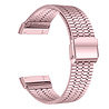 Strap-it® Strap-it Fitbit Versa 3 Edelstahlarmband (Rosa) Strap-it® Strap-it Fitbit Versa 3 Edelstahlarmband (Rosa)
