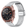 Strap-it® Strap-it Samsung Galaxy Watch 3 41mm Edelstahlarmband (Silber) Strap-it® Strap-it Samsung Galaxy Watch 3 41mm Edelstahlarmband (Silber)