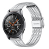 Strap-it® Strap-it Samsung Galaxy Watch 46mm Edelstahlarmband (Silber) Strap-it® Strap-it Samsung Galaxy Watch 46mm Edelstahlarmband (Silber)