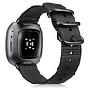 Strap-it® Strap-it Fitbit Versa 3 Nylonschnallenband (Schwarz) Strap-it® Strap-it Fitbit Versa 3 Nylonschnallenband (Schwarz)