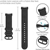 Strap-it® Strap-it Fitbit Versa 3 Nylonschnallenband (Schwarz) Strap-it® Strap-it Fitbit Versa 3 Nylonschnallenband (Schwarz)