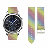Strap-it® Strap-it Samsung Gear S3 Lederarmband mit Glitzer (Regenbogen) Strap-it® Strap-it Samsung Gear S3 Lederarmband mit Glitzer (Regenbogen)
