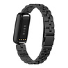Strap-it® Strap-it Fitbit Luxe Stahlband (Schwarz) Strap-it® Strap-it Fitbit Luxe Stahlband (Schwarz)