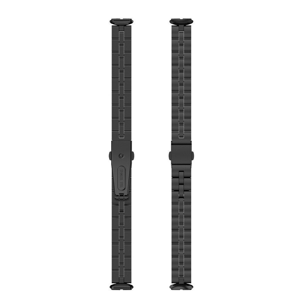 Strap-it® Strap-it Fitbit Luxe Stahlband (Schwarz) Strap-it® Strap-it Fitbit Luxe Stahlband (Schwarz)