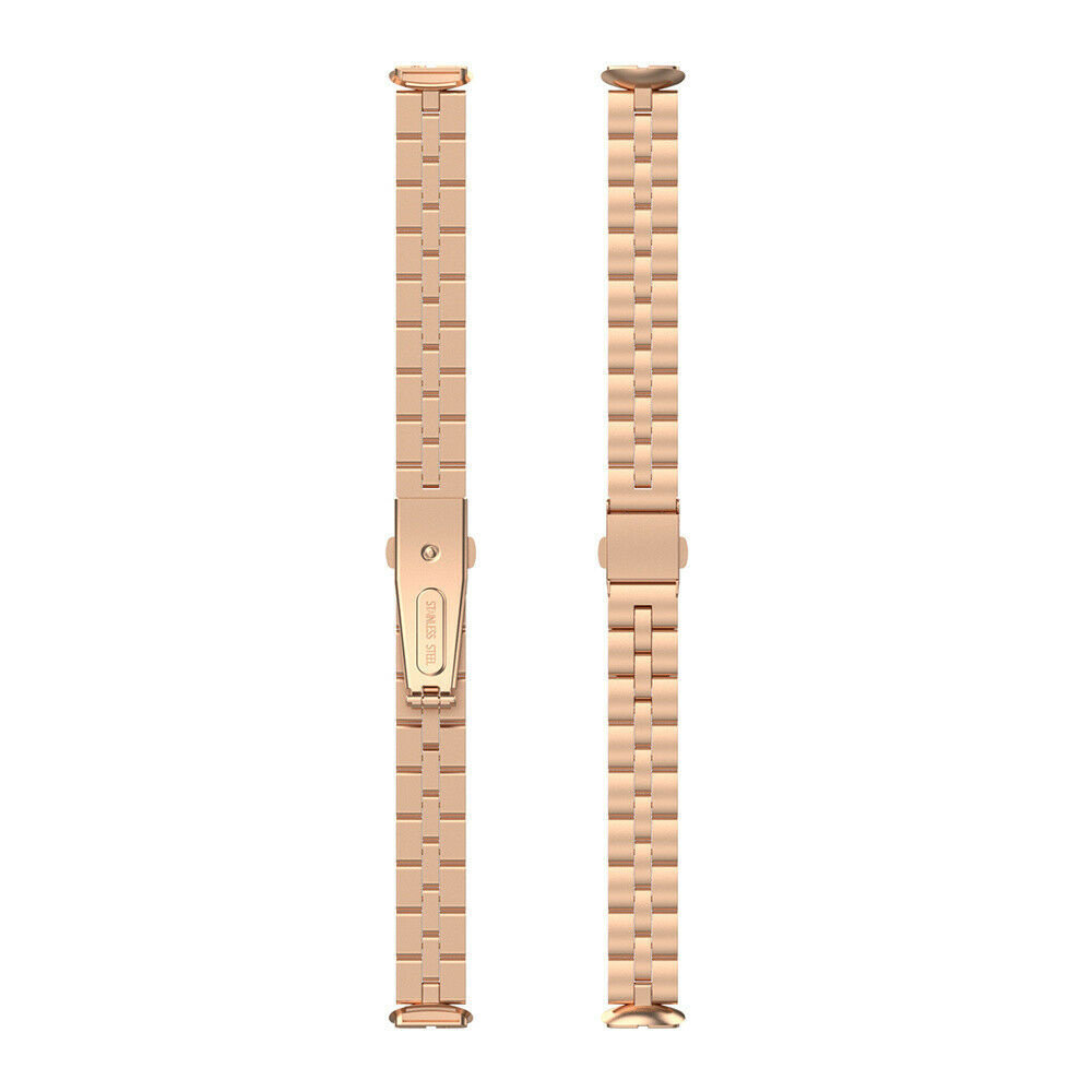 Strap-it® Strap-it Fitbit Luxe Stahlband (Roségold) Strap-it® Strap-it Fitbit Luxe Stahlband (Roségold)